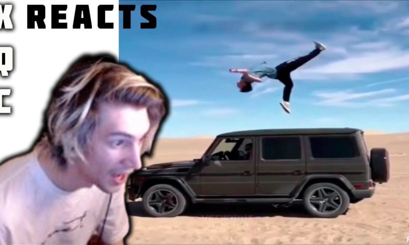 xQc and Moxy Reacts To LIKE A BOSS COMPILATION AMAZING Videos and NEAR DEATH