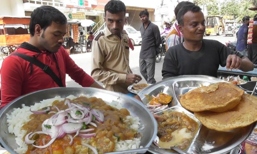 Amit - Ajit & Sonu - Three Hard Working Brothers - Salute to You - Lucknow Street Chawal/Puri