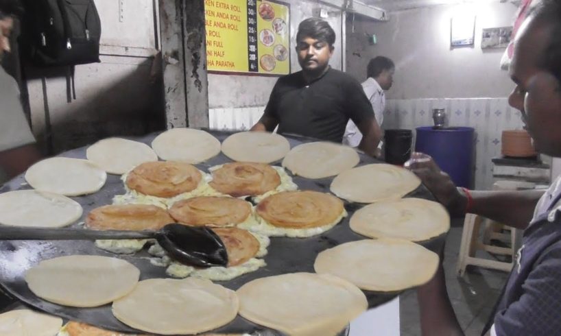 Anda Roll @ 15 rs & Egg Chicken Roll @ 40 rs | Mumbai Bhendi Bazaar Street Food