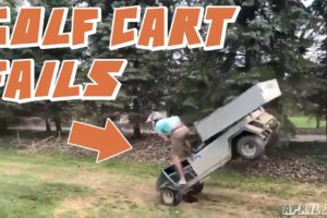 BEST FUNNY GOLF CART CRASHES AND FAILS OF APRIL 2017 WEEK 4 | GOLF CART FAILS COMPILATION