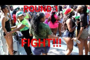 BROOKLYN LABOR DAY PARADE--ROUND 1!!! FIGHT...