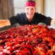 Boiling 10,000 Crawfish!!! Epic Louisiana Crawfish Throw Down in Cajun Country!!