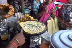 CHILLA DOSA (Moong Dal Dosa) - South Indian Food In Kolkata Street - Street Food of India