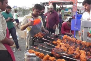 Chicken Barbecue ( Boneless ) | 60 Rs Per 6 Pieces | Hyderabadi Street Food Loves You