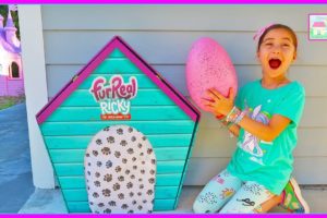 Cutest Puppy FurReal Friends Ricky and Pink Egg Surprise Toys for Kids!