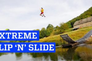 Extreme Slip ‘n’ Slide! | People are Awesome
