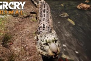 FAR CRY PRIMAL - Leopard Animal Fight Compilation (PS4) HD