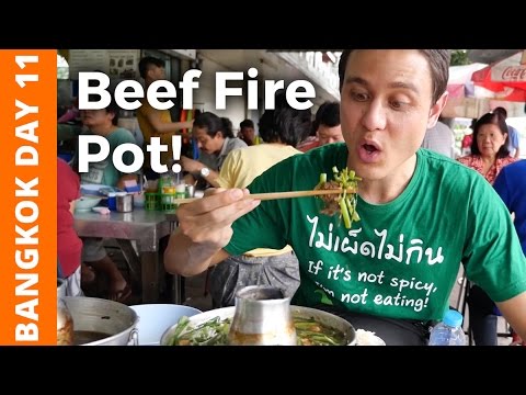 Flaming Thai Beef Soup & Bike Ride at Bang Krachao (บางกระเจ้า) - Bangkok Day 11