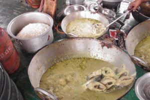 Hilsa Fish (Sorse Ilish) Festival in Rainy Day | Unforgettable Moment in Vessel|Lunch Rice with Fish