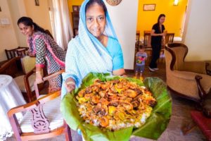 Huge Platter of Sri Lankan Food - ONCE IN A LIFETIME Family Meal in Colombo, Sri Lanka!