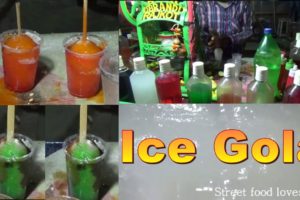 Indian Food Street - Street Food Kolkata - Making Tasty Ice Gola