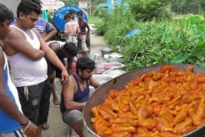 Indian Street Food at Marriage Ceremony | Full Chicken Leg Piece Tandoori Preparation | Food Lovers