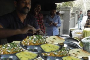 It's a Lunch Time in Maharashtra Street - Varanga Khichadi (Veg Rice ) - 20 rs ( $ 0.29 ) Only
