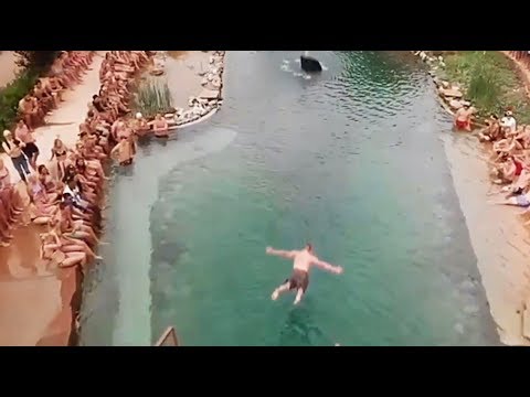 JUMP INTO WATER GONE WRONG fails pt.8 [FailForceOne]