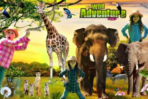 Kids and WILD ANIMALS at the Zoo | Animal Adventure Park |  Wild Animal Adventure