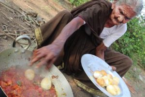 My 105 years Grandma's Yummy Egg Curry  |  World Best Egg Recipe |  Country Foods