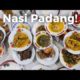 Nasi Padang - AMAZING Indonesian Food - Beef Rendang and Gulai Otak!