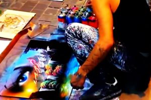 PEOPLE ARE AWESOME 2016 (Amazing Street Art Painting)