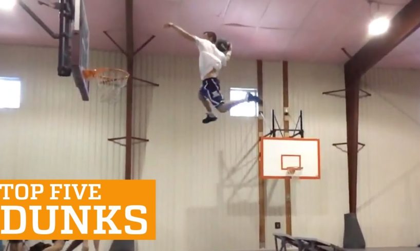 PEOPLE ARE AWESOME: TOP FIVE - DUNKS