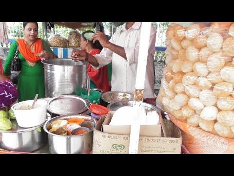 Pani Puri On Indian Roadside | Best Selling & Most Favorite Mouth Watering Street Food India