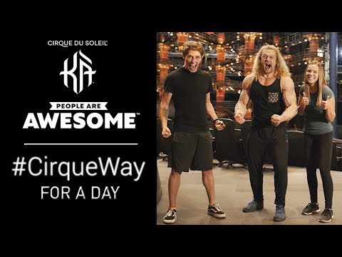 People Are Awesome #CirqueWay For a Day | Jujimufu, Mackensi Emory, Justice Hedenberg