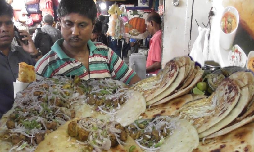 People Mad for Fast Food | 1000 of Kati Rolls Finished in a Day | Kolkata Street Food