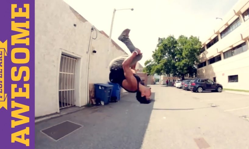 People are Awesome: Rikki Carman (Tricking & Freerunning)