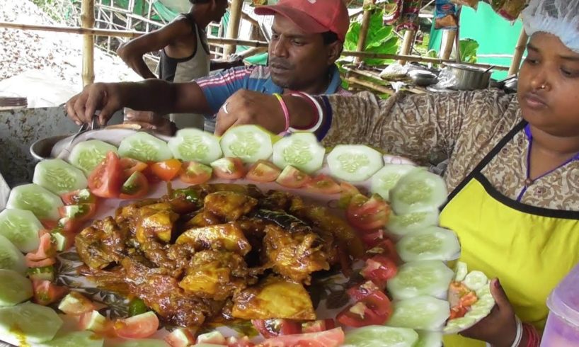 She's The One & Only | Preparing Delicious Mango Chicken | Street Food Loves You