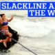 Slackline Tricks over the Waves | People are Awesome