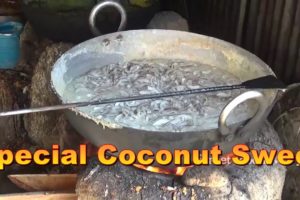 Special Coconut Sweet Made my Village - Kolkata Street Food - Indian Street Food