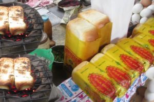 Start Your Day with Butter Toast and Omelette | Kolkata Street Food | Indian Food at Street