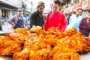 Street Food IFTAR in Karachi for RAMADAN!!! EXTREME Chicken Chargha + IFTARI Street Food in Pakistan