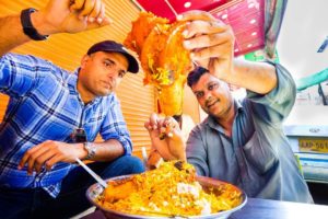 Street Food in Karachi, Pakistan - GIANT BONE MARROW BIRYANI + Ultimate Pakistani Street Food!