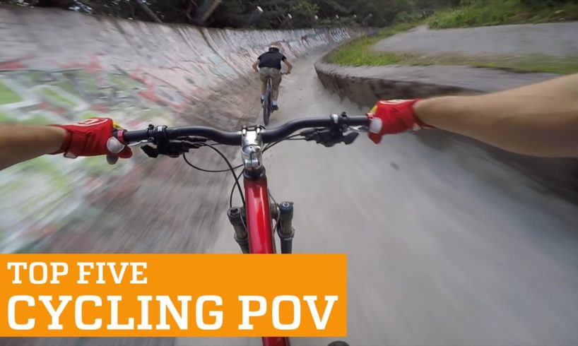 TOP FIVE CYCLING POV | PEOPLE ARE AWESOME