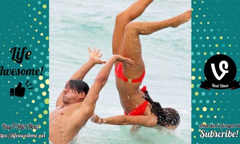 TRY NOT TO LAUGH - Funny Fails Compilation 2019 | Funny Beach Fails Vines