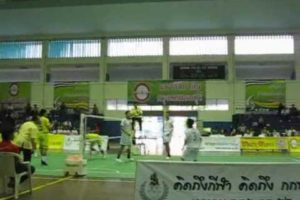 Takraw Game in Thailand