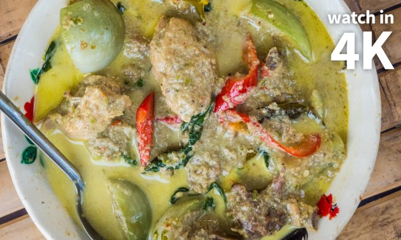 Thai Green Curry Chicken Recipe - AUTHENTIC Thai Home Cooking | แกงเขียวหวานไก่แบบบ้านๆ