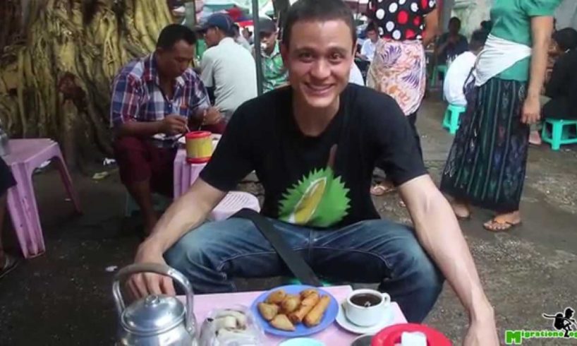 The Joy of Tea Break in Myanmar