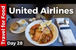 United Airlines Review - Business Class from Lisbon to New York City (and NYC Pizza)
