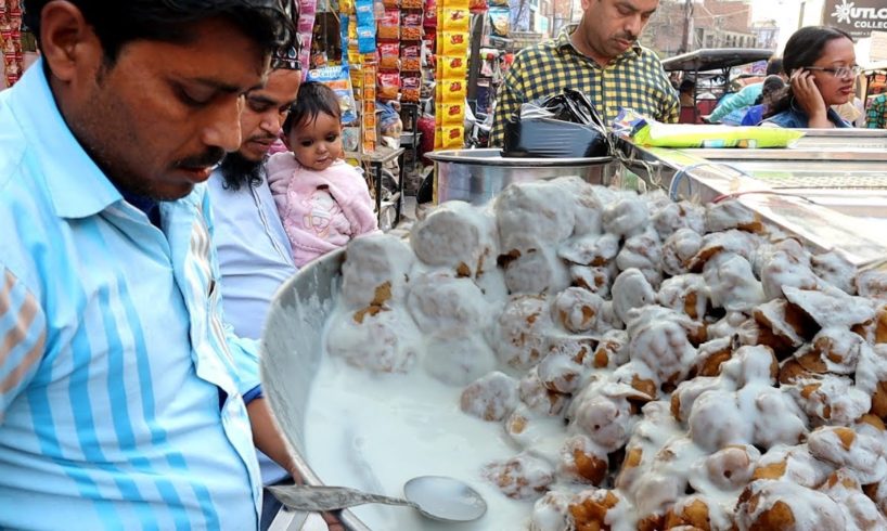 उस्मान की मसूर दही वड़ा और दही कुल्फी - Dahi Vada & Dahi Kulfi - Street Food Lucknow