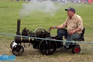 AWESOME MINI TRACTOR - Amazing Hand Made Mini TRACTOR with Engine. part 3