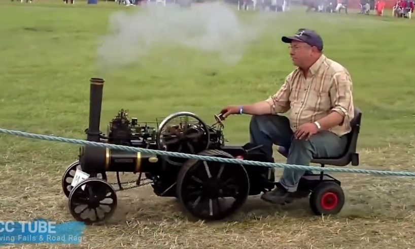 AWESOME MINI TRACTOR - Amazing Hand Made Mini TRACTOR with Engine. part 3