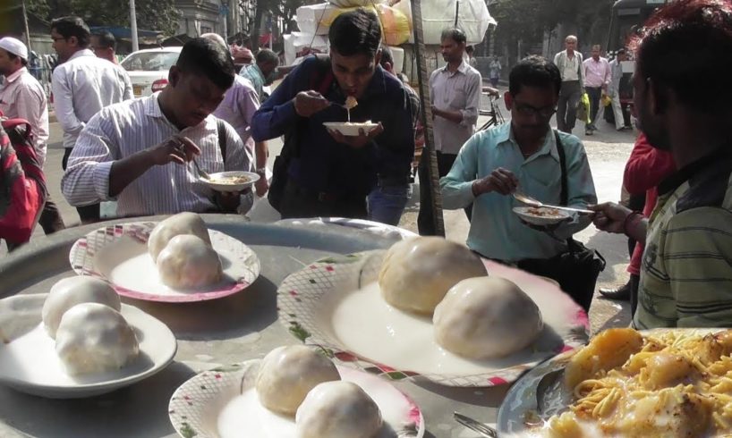 Amazing Big Size Dahi Bora in Kolkata Street | Only 25 Rs Per Plate | Street Food Loves You