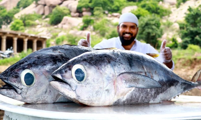 Amazing Tuna Fish Mandi - Saudi Style Full Fish Mandi For Poor People - Nawabs Kitchen