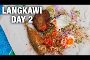 Attractions in Langkawi, Fish Curry, and Nasi Kerabu (Day 2)