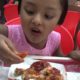 Baby Eating Crispy Chicken Burger & Grilled Chicken - Kolkata Street Food