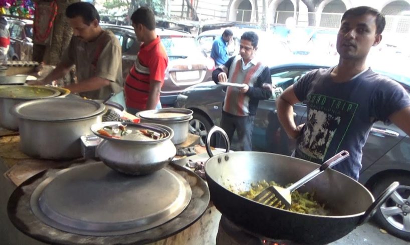 Cheap & Best | Plain Roti & Aloo Vajji | Street Food Kolkata