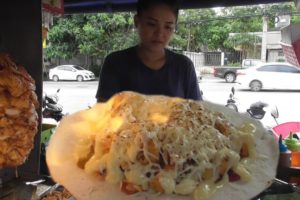 Cheese Chicken Kebab Roti | Tasty Thailand Street Food