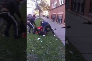 Chicago Hood Fight 3 Vs 1 Female Stands Her Ground & Beat Up 800 Gotti Must Watch