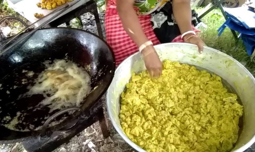 Chicken Pakoda Preparation | Crispy Indian Street Food | Best Snack With Tea or Coffee | Food Lovers